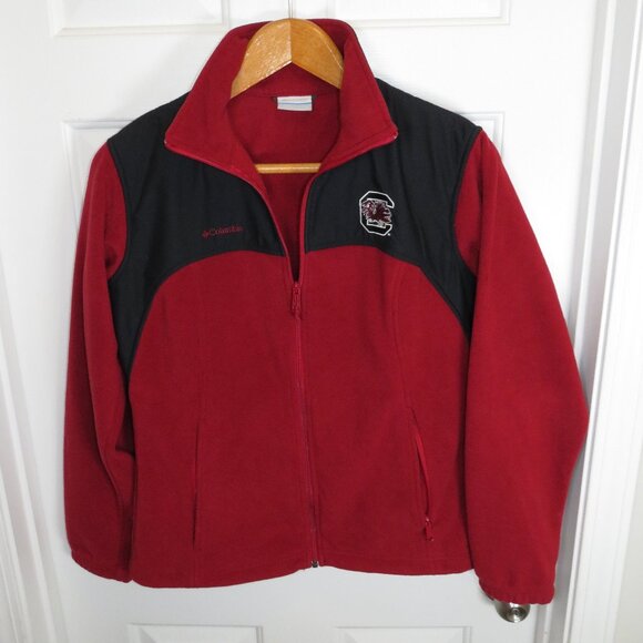 South Carolina Gamecocks Columbia Fleece Full-Zip Jacket Women's LG - Picture 1 of 5